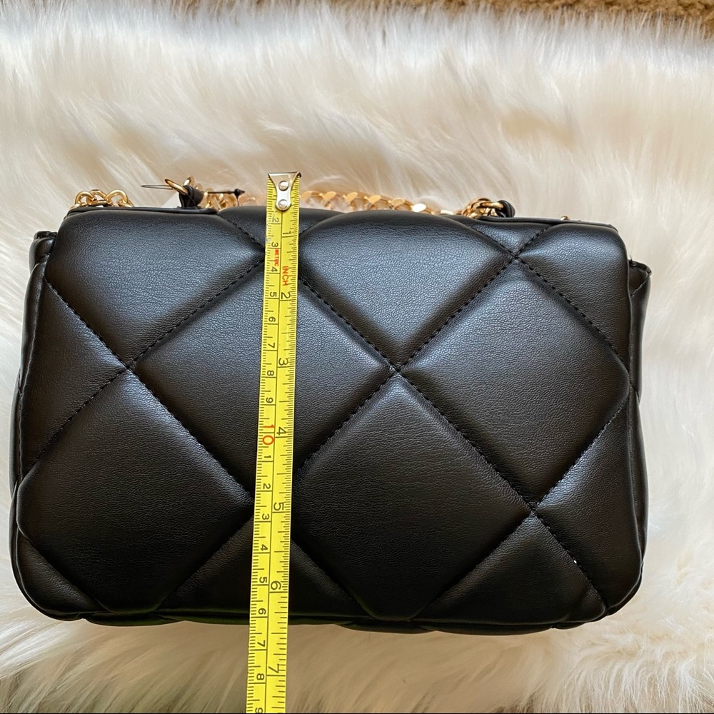 Badge Mischka vegan leather black purse - Picture 5 of 12